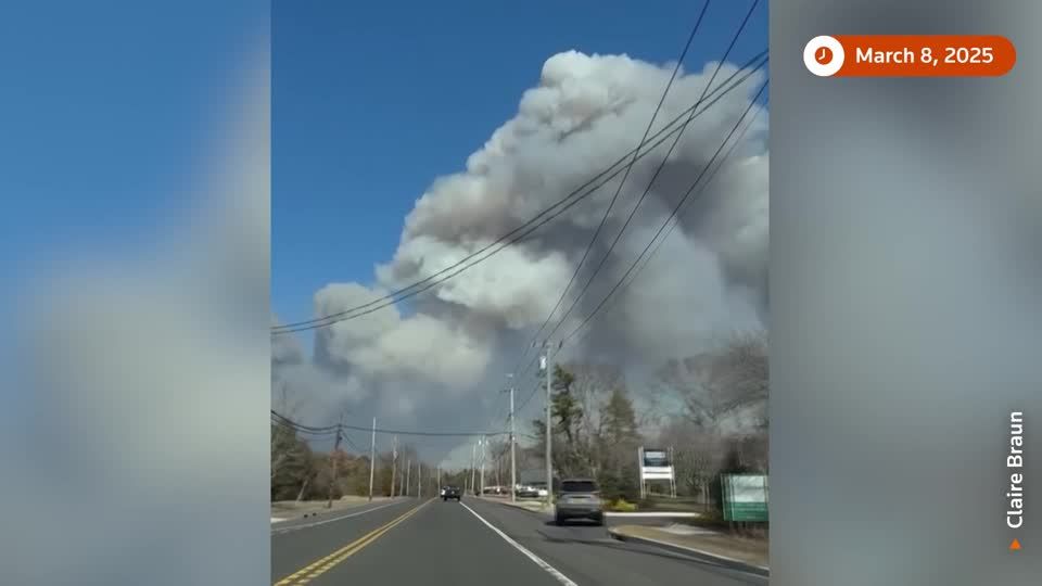 Wildfires near New York's Hamptons prompt calls for evacuations | Reuters