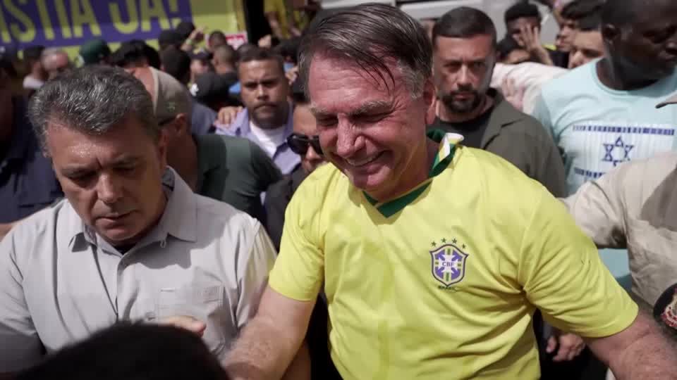 Thousands rally in Rio to support Brazil ex-president Bolsonaro
