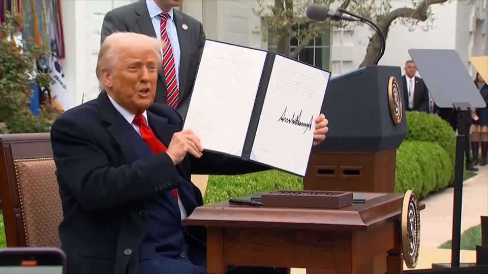 Trump announces sweeping new global tariffs on 'Liberation Day'