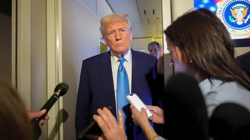 Trump, on markets, says 'sometimes you have to take medicine'