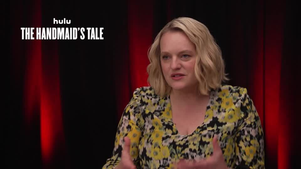 The Handmaid's Elisabeth Moss Hulu Show Elisabeth Moss On