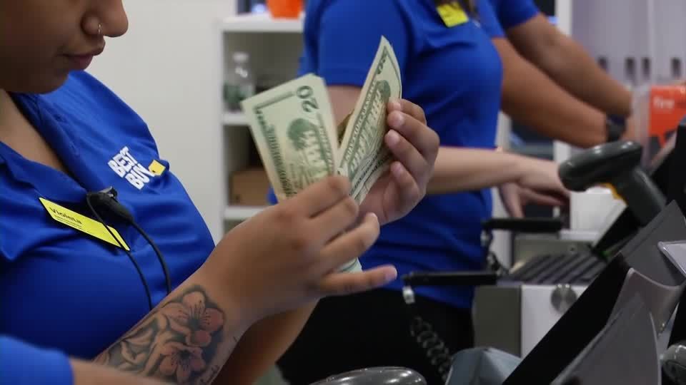 US consumer prices post first decline in nearly 5 years | Reuters