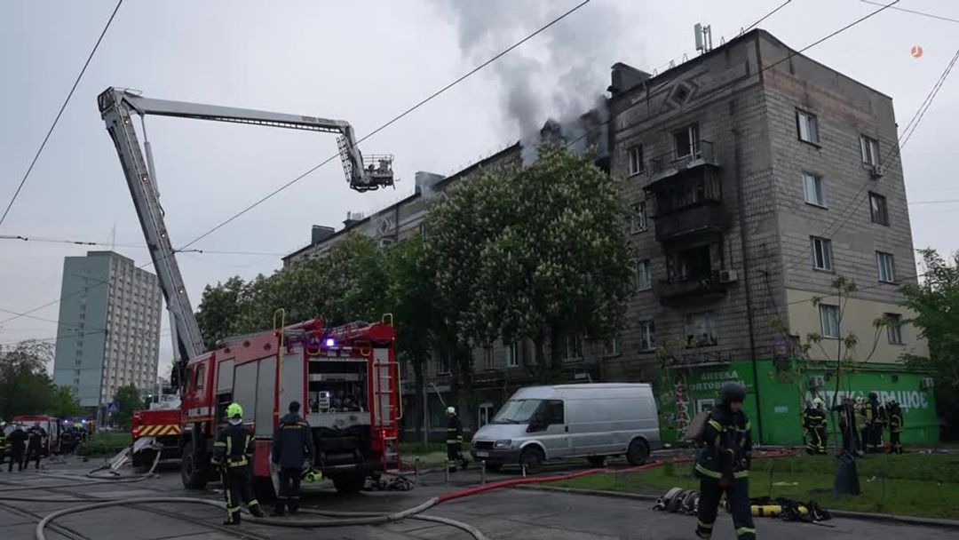 Mother and son killed in Russian drone and missile attack on Kyiv | Reuters
