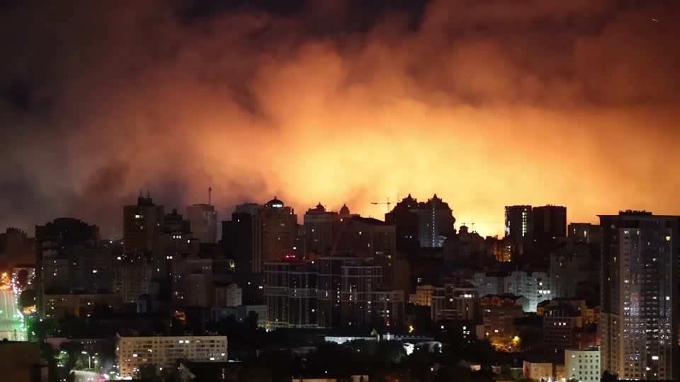 Russia launches massive attack on Kyiv, hits civilian targets