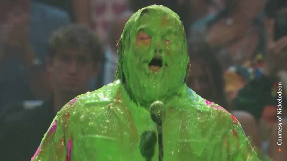 Jack Black and Tyla among winners slimed at Kids' Choice Awards | Reuters, image size:1080x1080