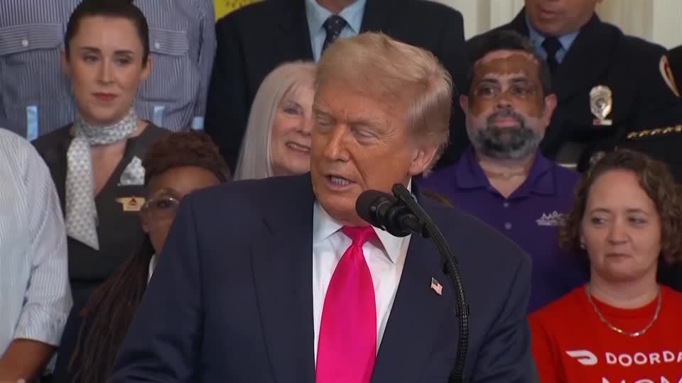 Trump says a deal related to trade was signed with China