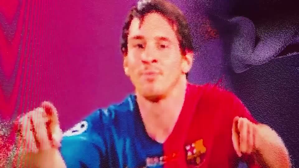 Artist transforms Messi's all-time favorite goal into AI art | Reuters