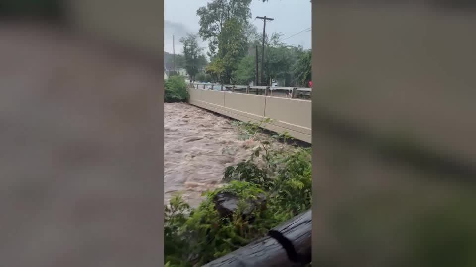 Flash floods sweep through New Jersey after storms lash the area | Reuters