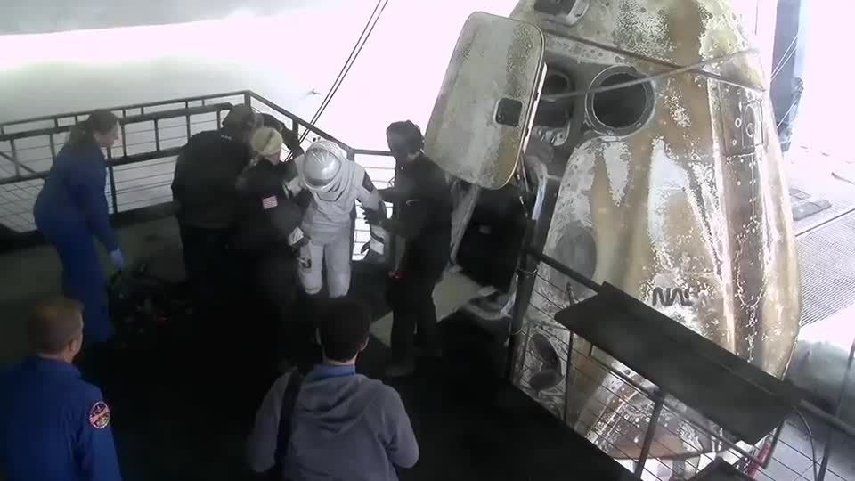 NASA Crew-10 astronauts depart space station after five-month