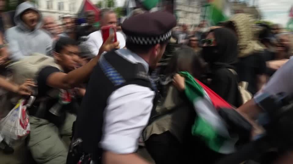 Hundreds arrested at London protest for banned Palestine Action group ...