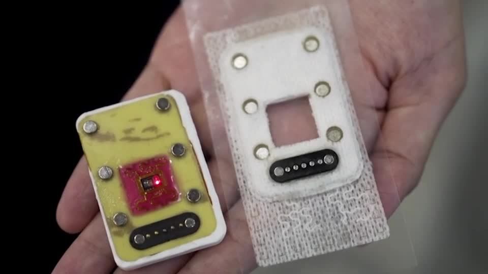 A wearable biopatch aims to stop farmworkers from overheating | Reuters