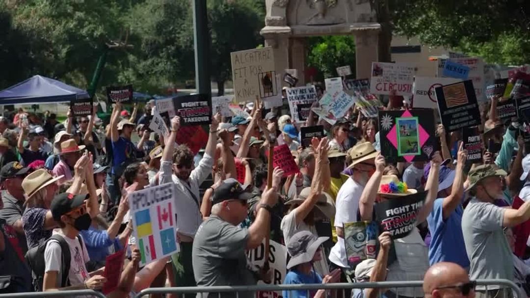 Over 300 protests held Saturday against Trump redistricting push | Reuters