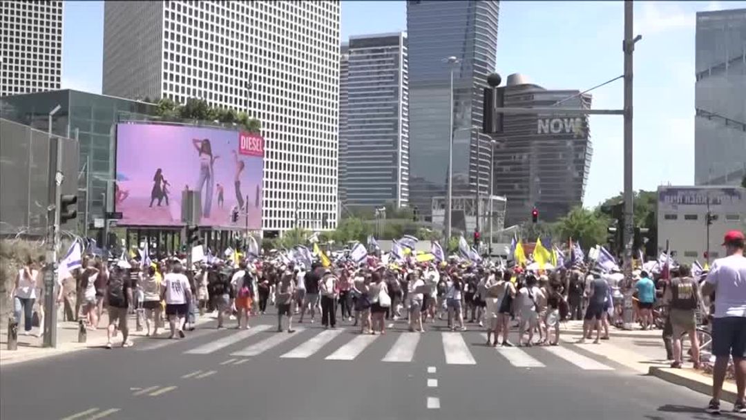 Israelis stage nationwide protests to demand end to Gaza war and ...
