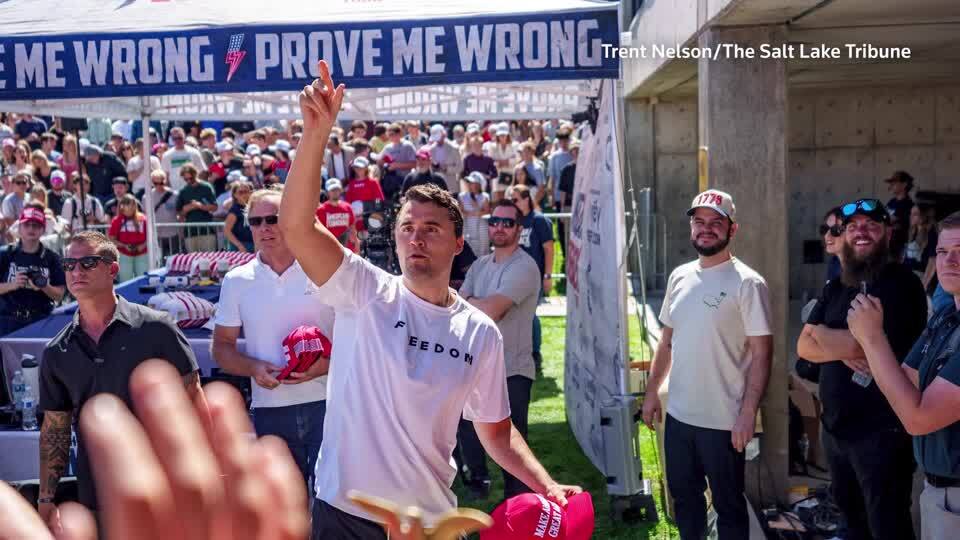 Conservative influencer Charlie Kirk shot dead at Utah university event