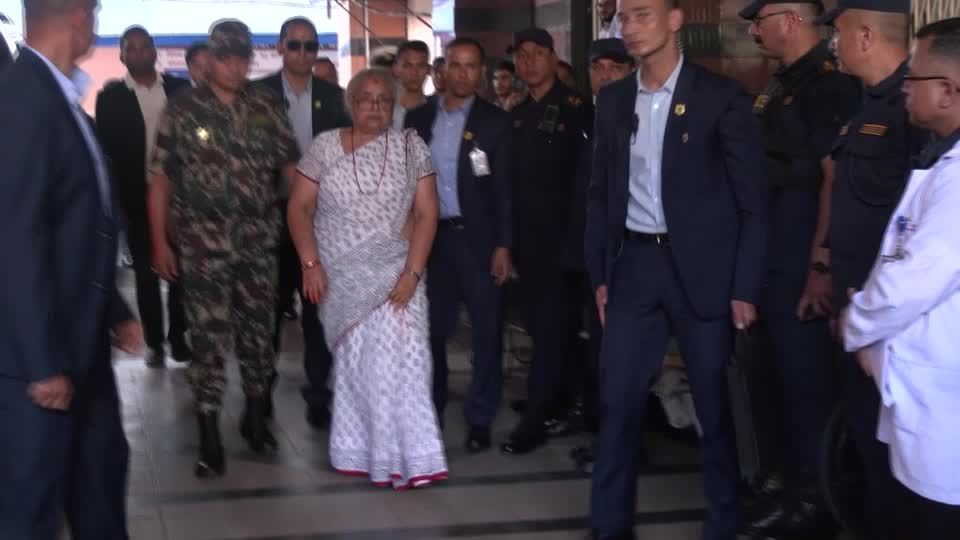 Nepal Interim PM Karki Visits Injured Protesters After Deadly Unrest