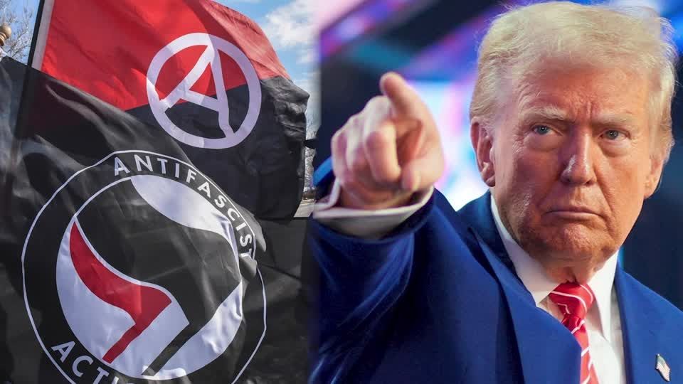 トランプ氏、反ファシスト団体「アンティファ」をテロ組織に指定（字幕