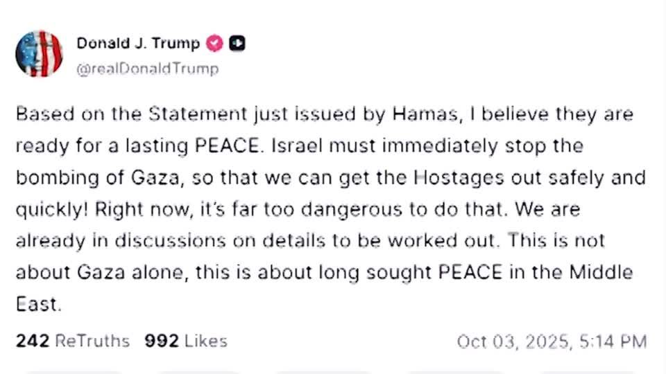 Hamas agrees to parts of Trump's Gaza plan | Reuters