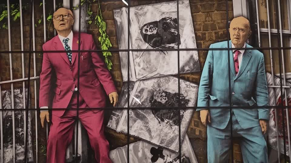 Gilbert & George's 21st century art on show in new London