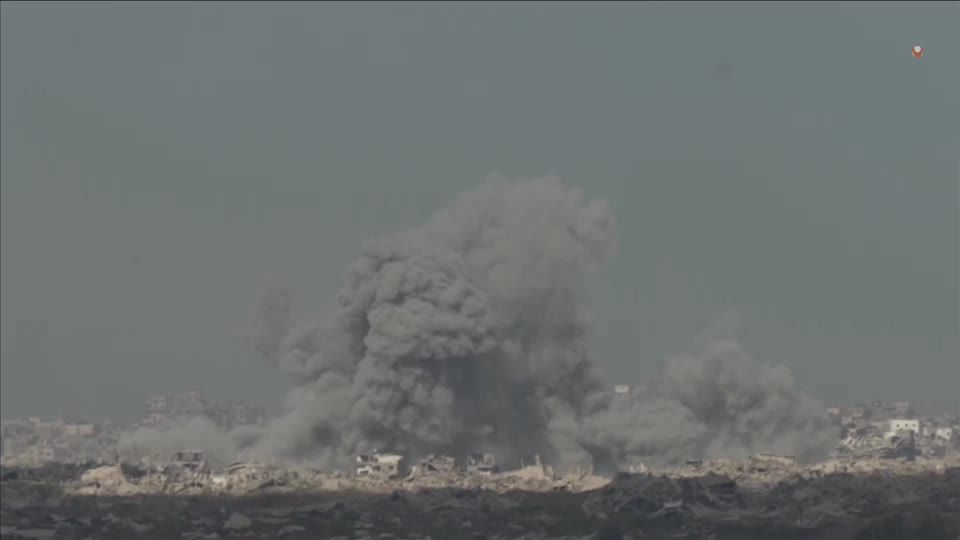 Smoke rises over Gaza after Israel ratifies ceasefire with Hamas | Reuters