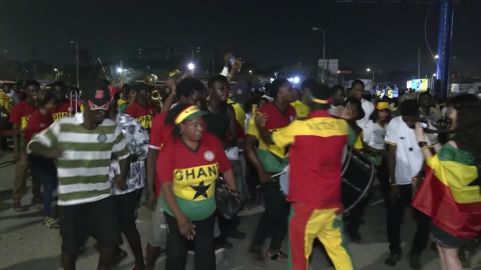 Kudus Tor löst Jubel aus, als Ghana sich den Platz bei der ...