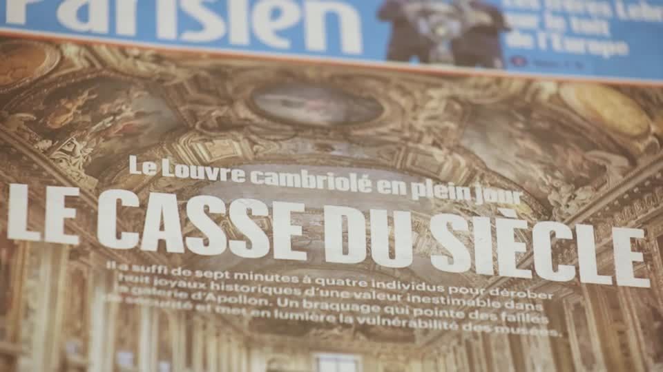 「世紀の大強盗」　ルーブル美術館、盗まれた宝飾品の回収は「望み薄」と専門家（字幕・21日）