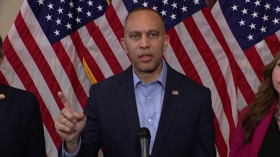 Jeffries says he will not be intimidated after threat from Jan. 6 ...