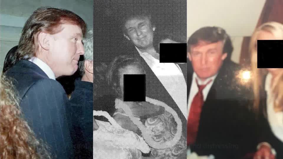 Trump appears in newly released photos from Jeffrey Epstein's estate |  Reuters