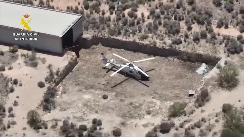Spanish police bust gang that used helicopters to fly drugs from Morocco