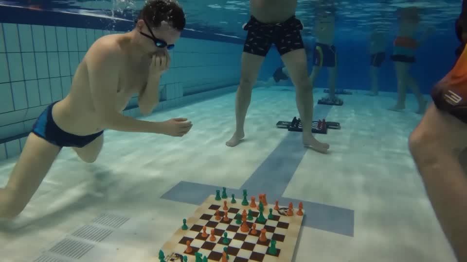 World diving chess champ crowned in the Netherlands | Reuters