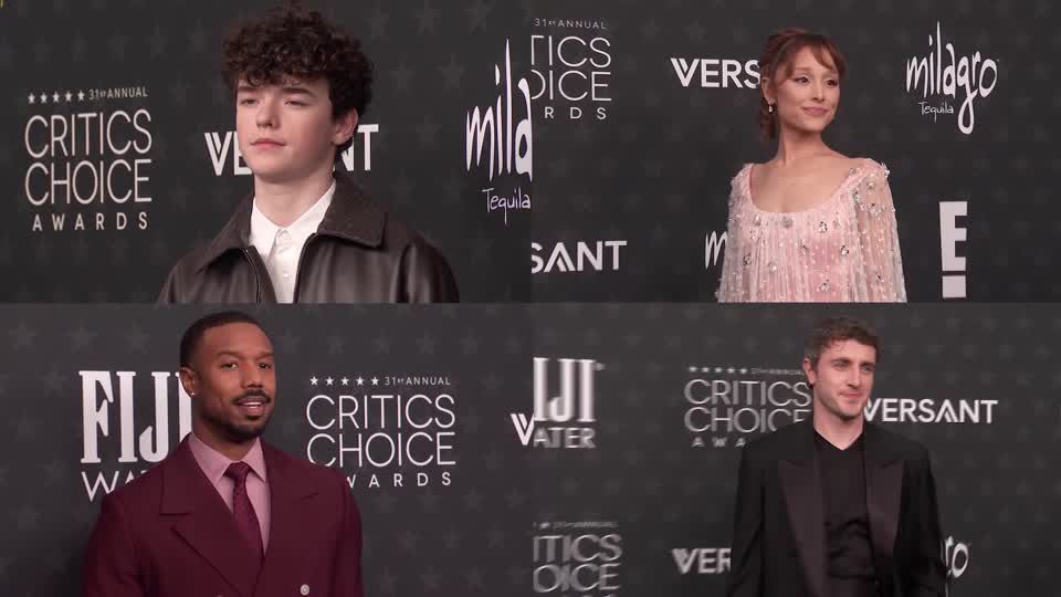 Stars dazzle on the 31st Critics Choice Awards red carpet | Reuters