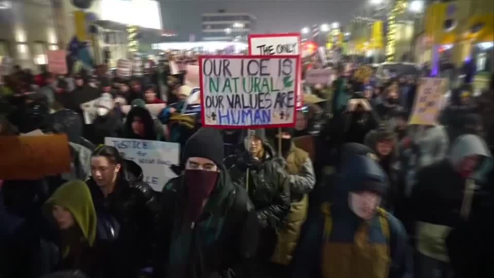 Protesters gather in US cities after fatal ICE shooting | Reuters