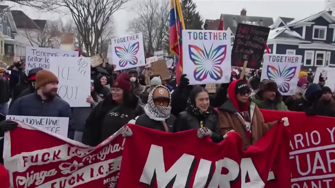 Tens of thousands protest in Minneapolis over fatal ICE shooting | Reuters