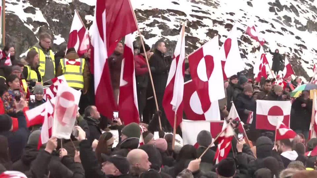 Protesters rally in Denmark and Greenland against Trump annexation ...