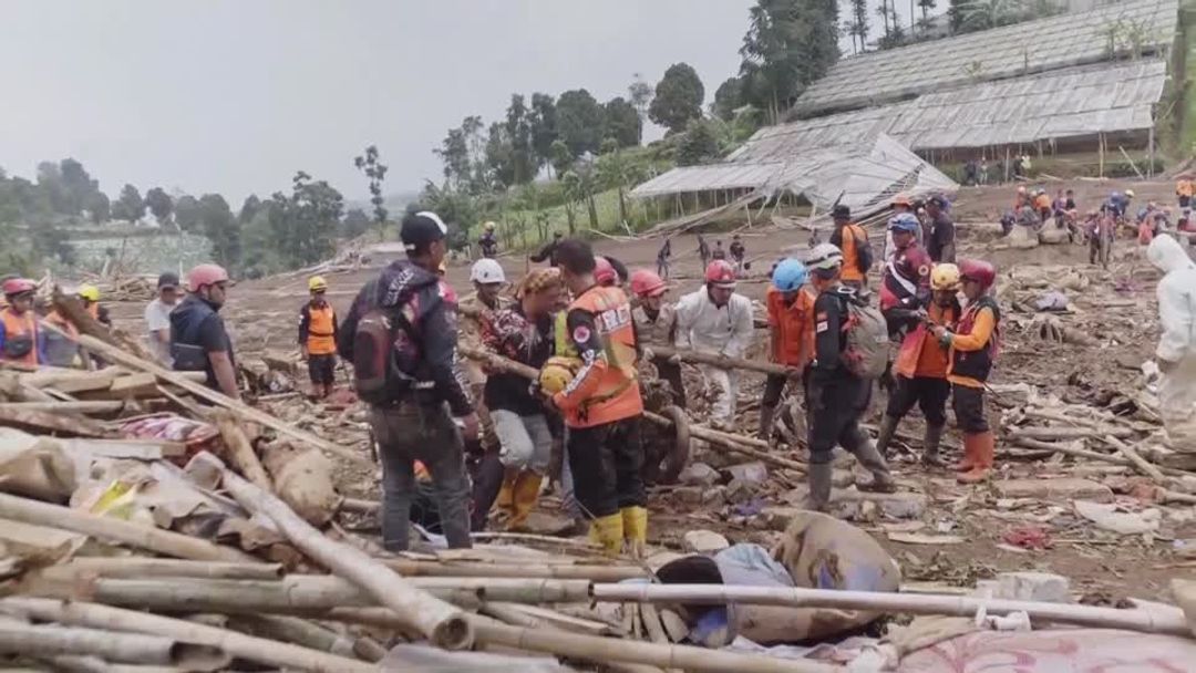 Indonesia resumes search for 80 after landslide kills 10 in West Java ...
