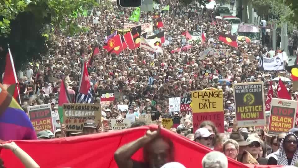 Australia Day sees 'Invasion Day' protest for Indigenous community ...