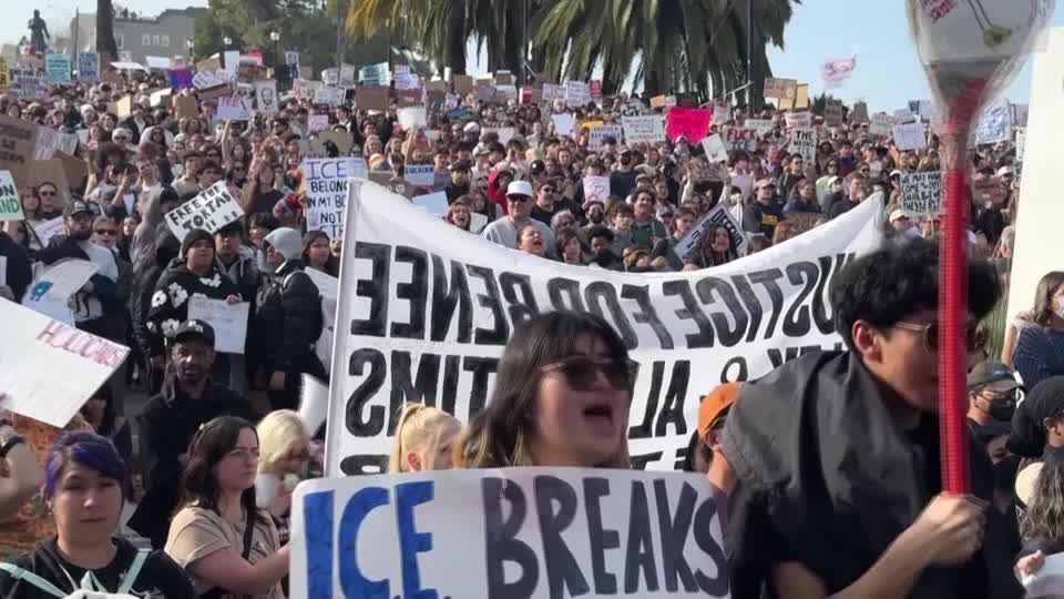 Protests spread across the US as thousands denounce ICE | Reuters