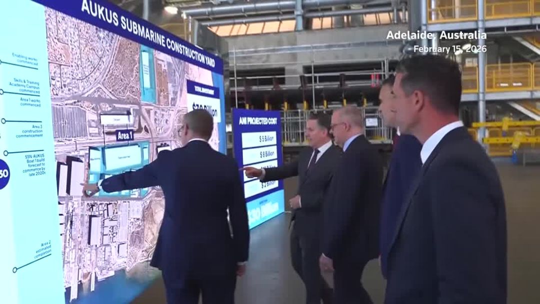 Australia pledges $2.7 billion to progress nuclear submarine shipyard ...