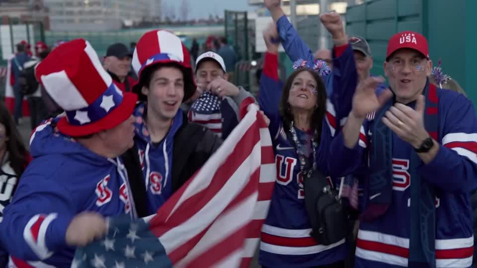 Fans elated after U.S. beats Canada for Olympic men's hockey gold | Reuters