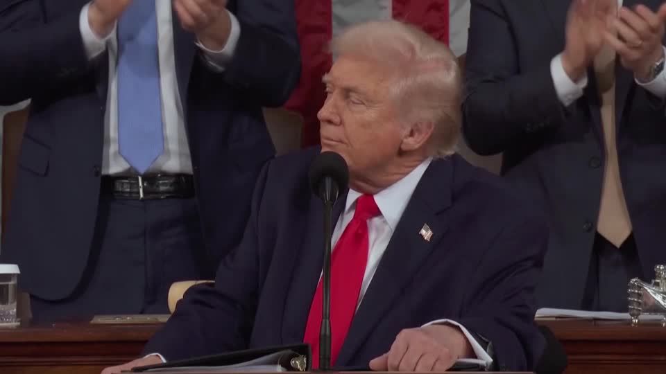 Trump hails ‘golden age’ in State of the Union as polls sag on economy ...