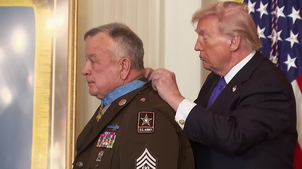 Trump awards the Medal of Honor to three US Army service members | Reuters
