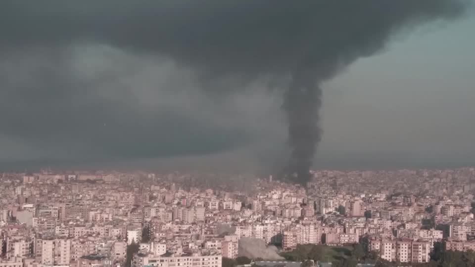 Smoke blankets southern Beirut skyline as Israel steps up strikes | Reuters