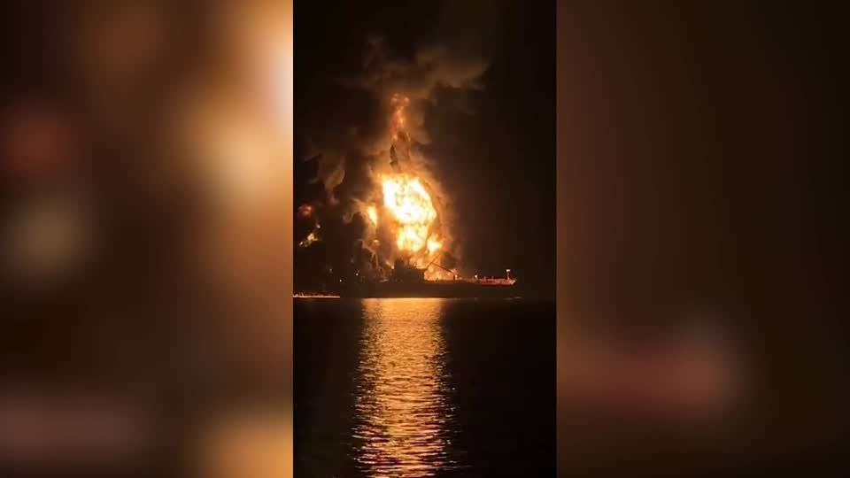Oil prices soar as Iranian attacks set Gulf tankers ablaze | Reuters