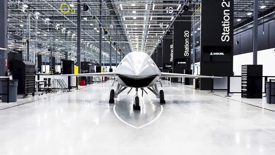 High-speed combat drone production to start at new US Anduril plant ...