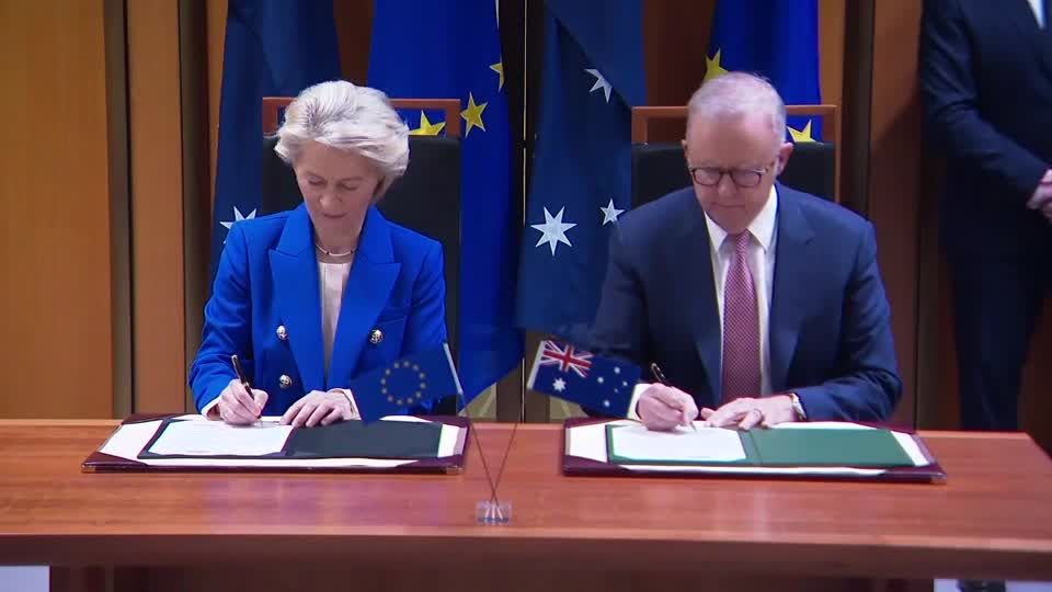 Australia, EU seal long-awaited trade deal amid global trade tensions ...