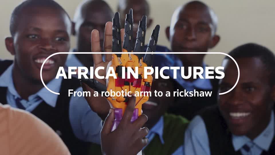 Africa in Pictures: from a robotic arm to a rickshaw | Reuters