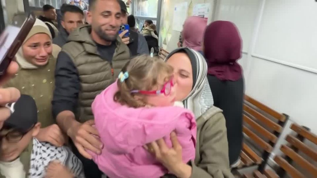 Babies evacuated from Gaza two years ago returned to their overjoyed ...