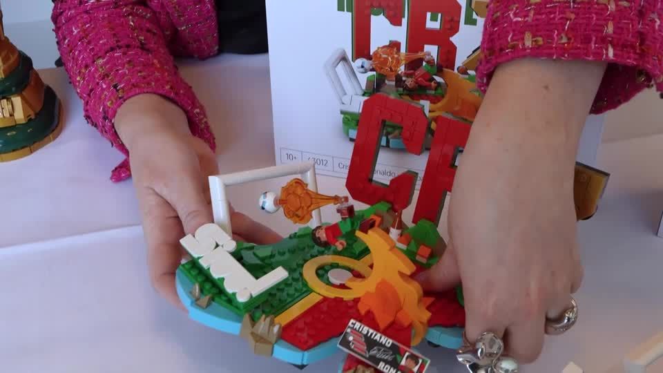 Lego launches sets celebrating Mbappe, Messi, Ronaldo and Vinicius Jr ...