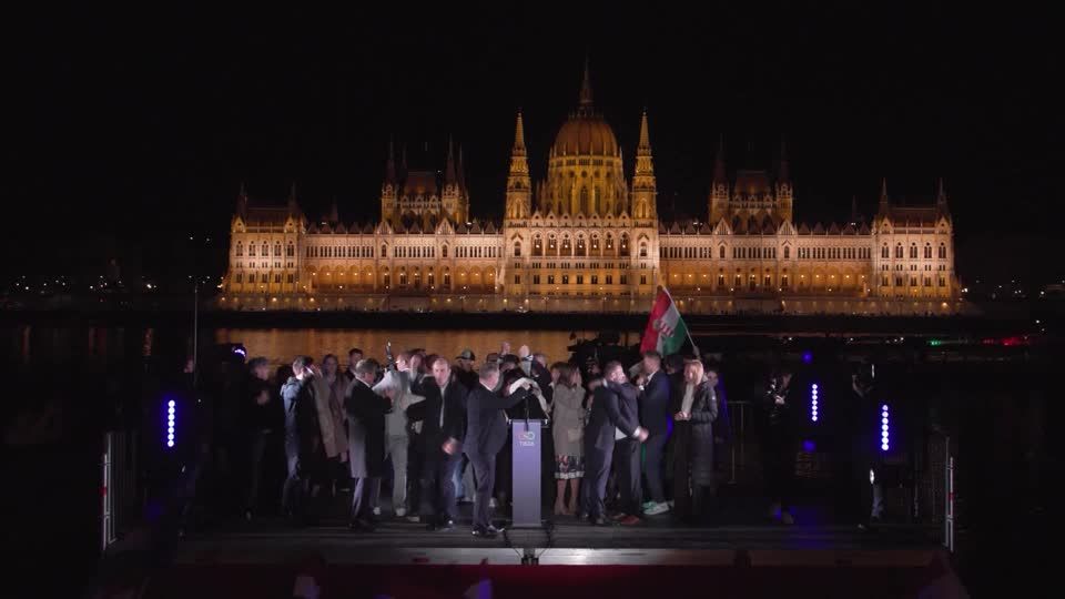 Dancing politician steals the show after Hungary election | Reuters