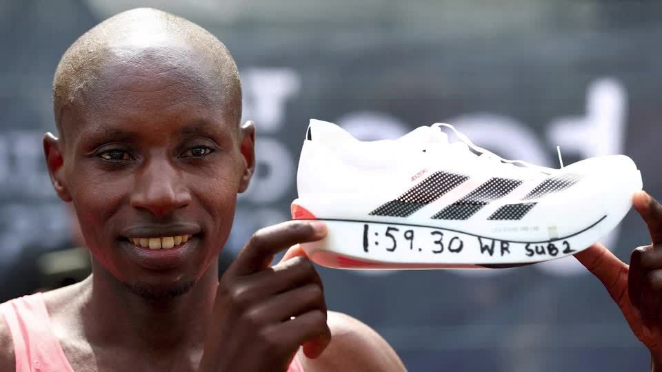 Adidas shares rise after 'supershoe' helps seal sub-two hour marathon win |  Reuters