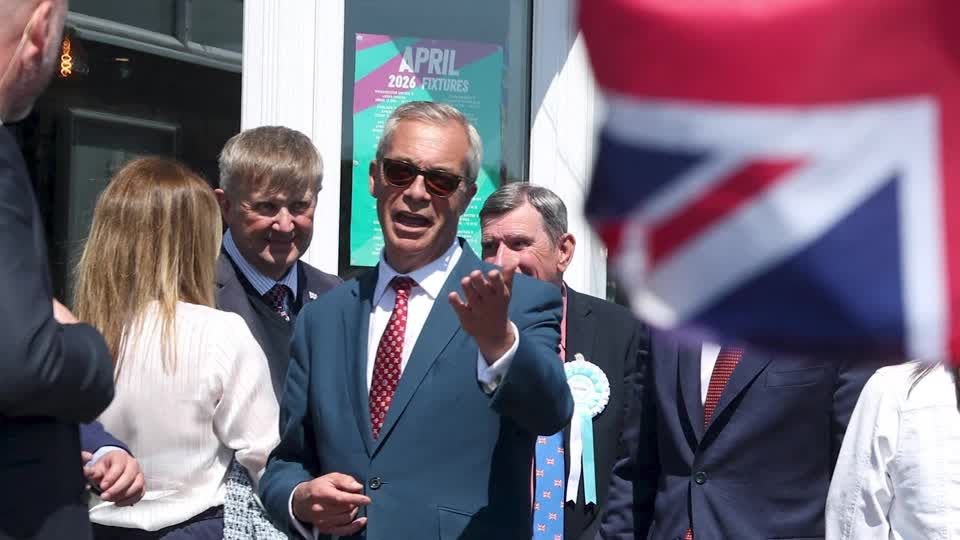 'Historic shift': Farage on Reform taking first London council | Reuters